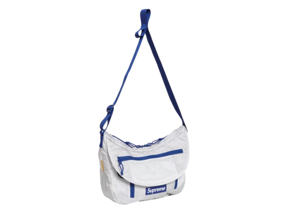Supreme Small Messenger Bag Silver Shop Authentic at SASOM
