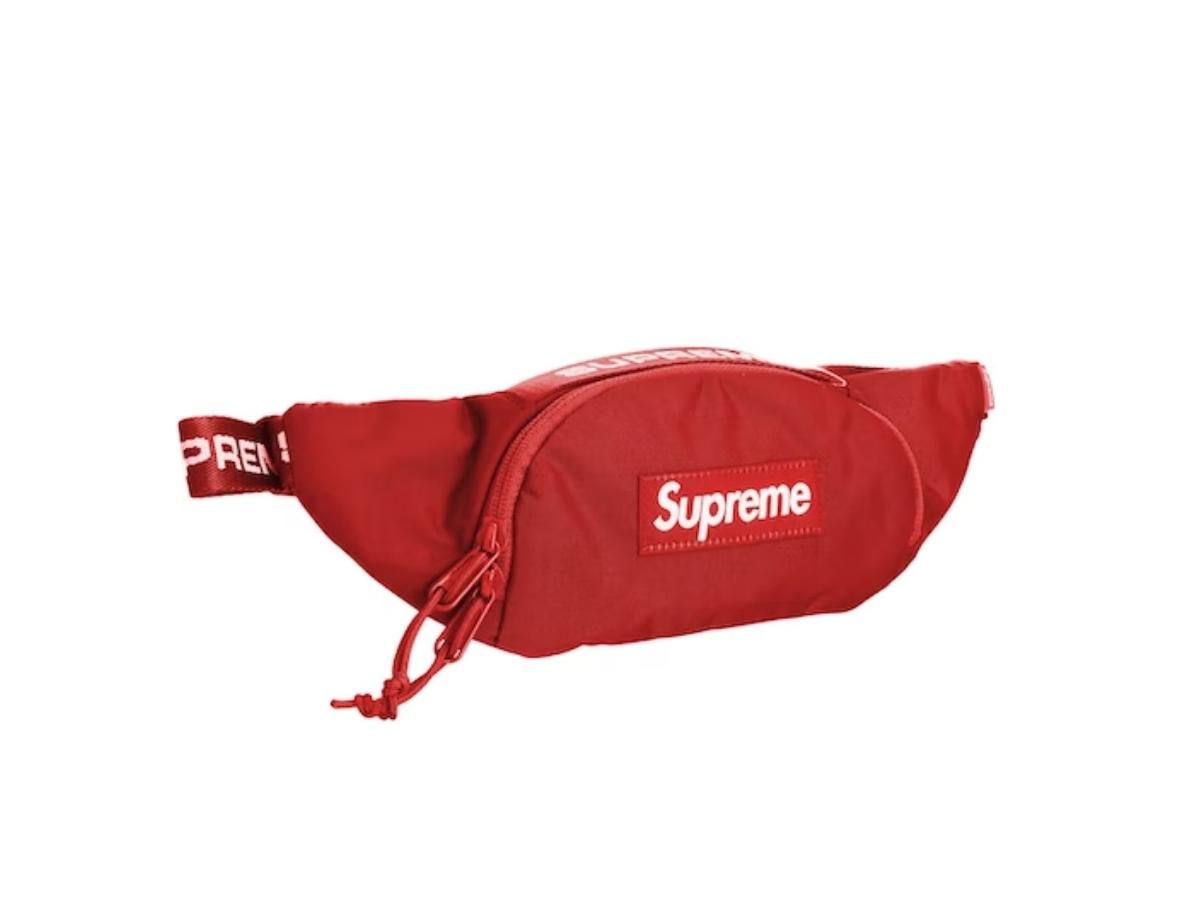 SASOM bags Supreme Small Waist Bag Red FW22 Check the latest price now