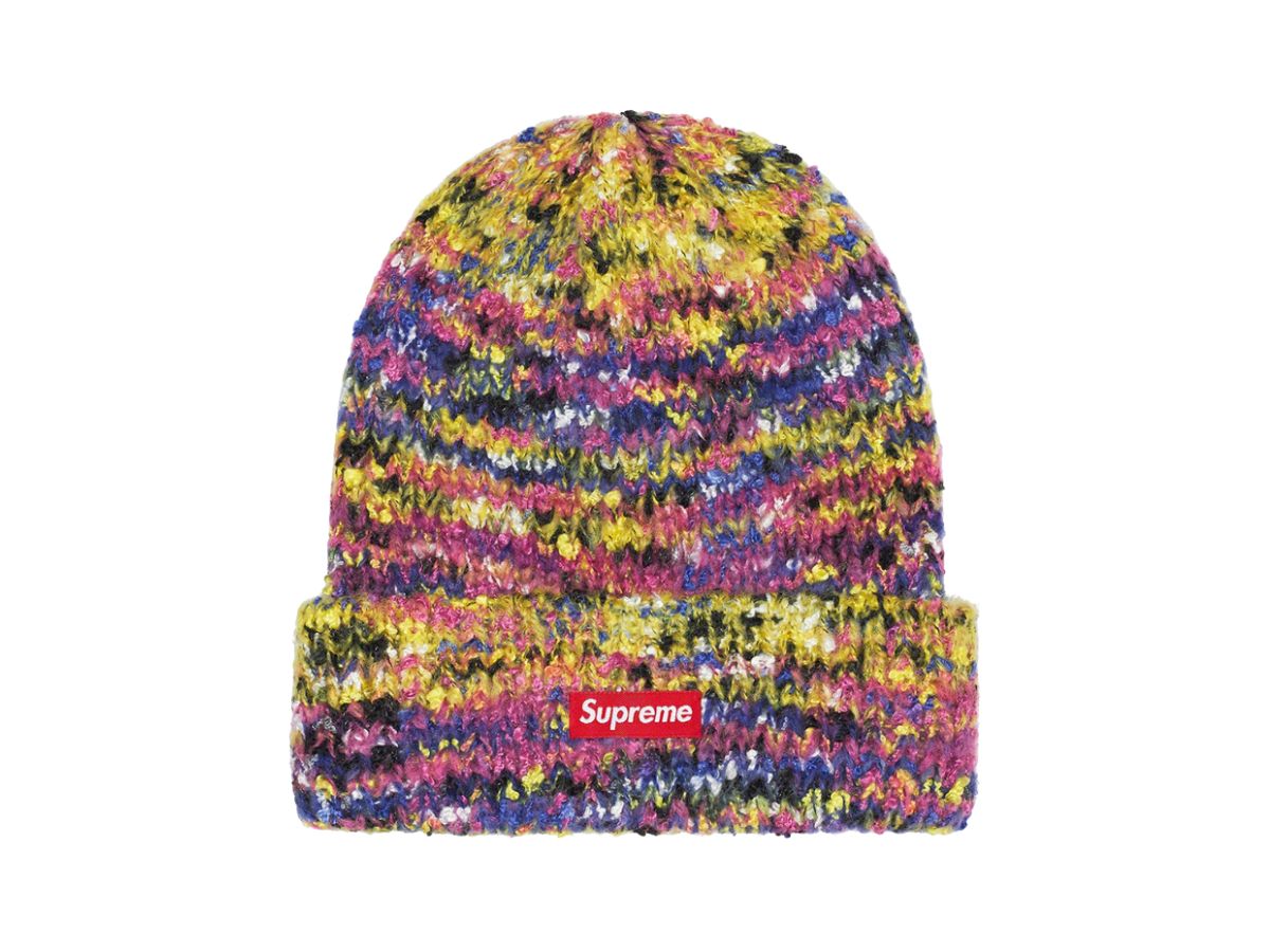 Supreme Space Dye Beanie Purple Shop Authentic at SASOM