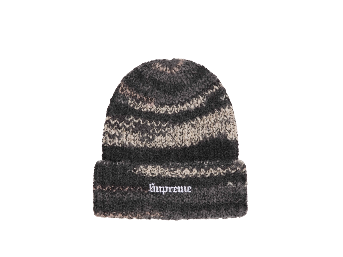 Supreme Space Dye Stripe Beanie 