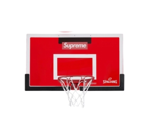 Supreme Spalding Mini Basketball Hoop Red (FW23)