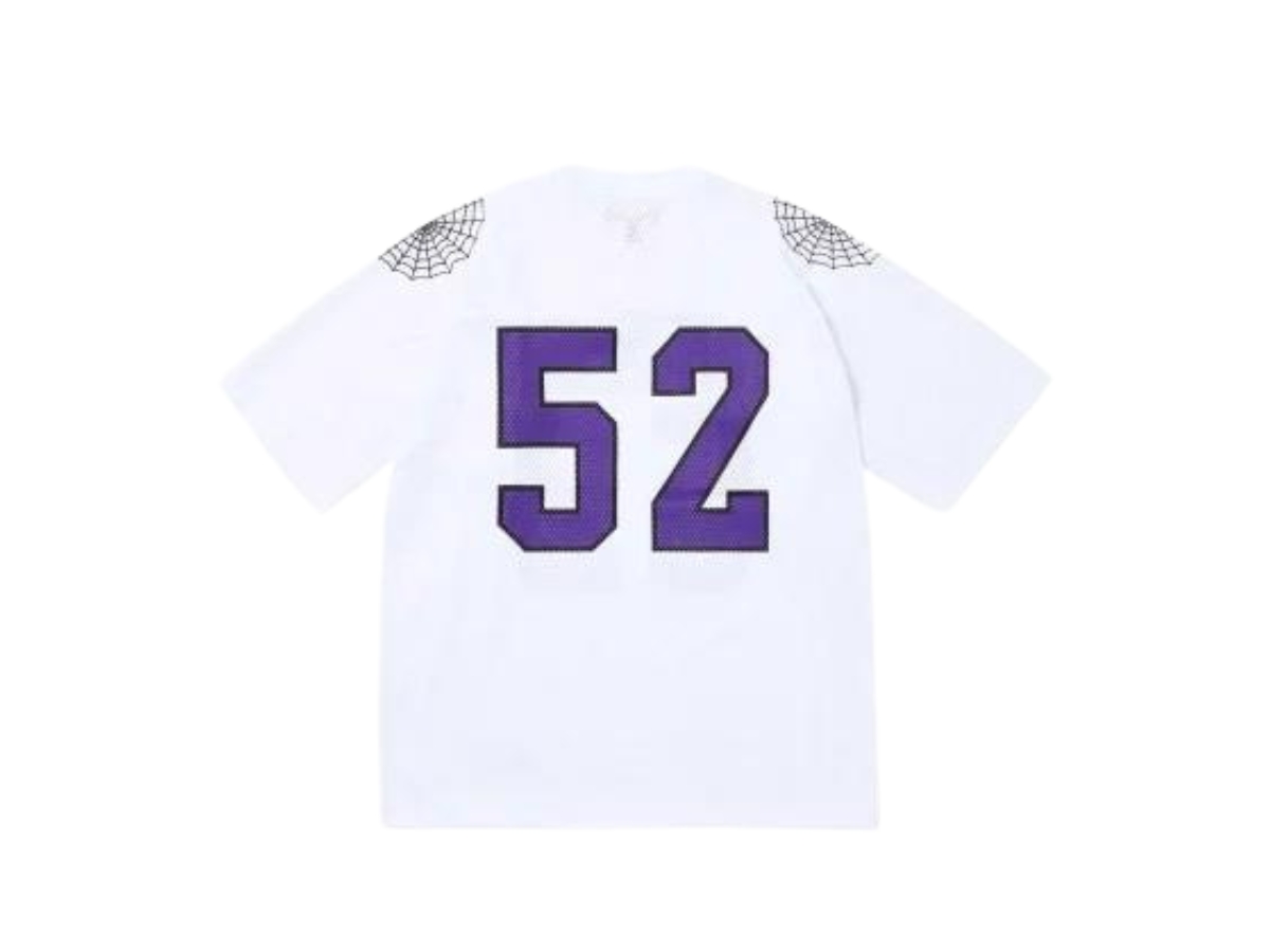 SASOM | apparel Supreme Spiderweb Football Jersey White (SS24) Check ...