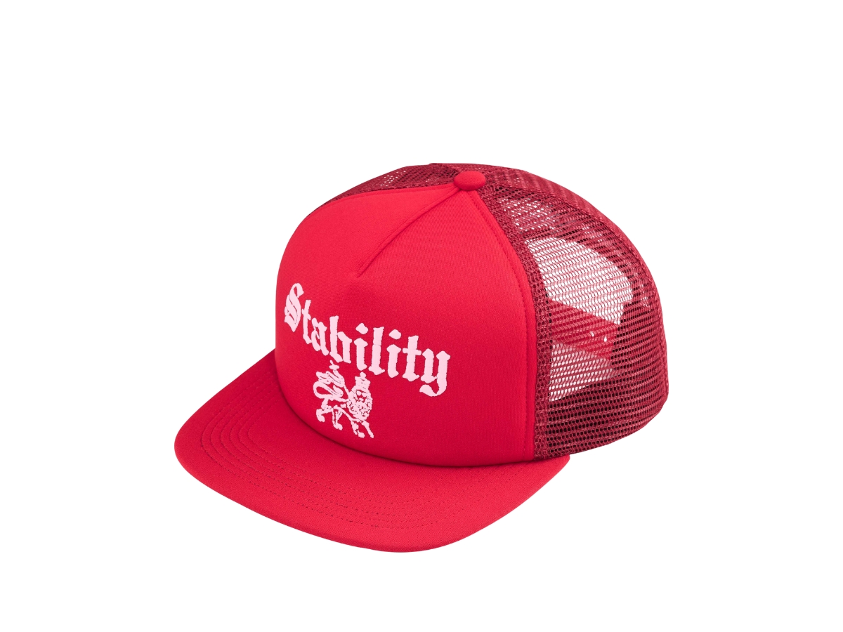 Supreme Stability Mesh Back 5-Panel Red SUPREME Strawberry Mesh