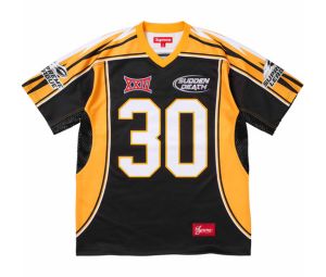 シャツ Supreme Sudden Death Football Jersey Supreme Sudden Death Football Jersey White Men's - SS24 - US