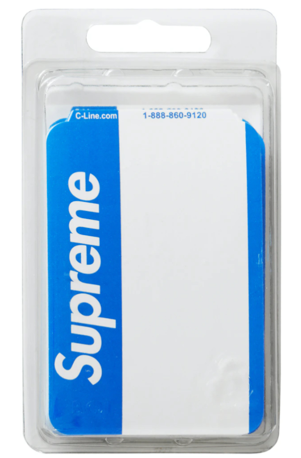 Supreme Name Badge Stickers (Pack of 100)