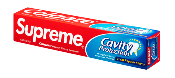 Supreme x Colgate Toothpaste 