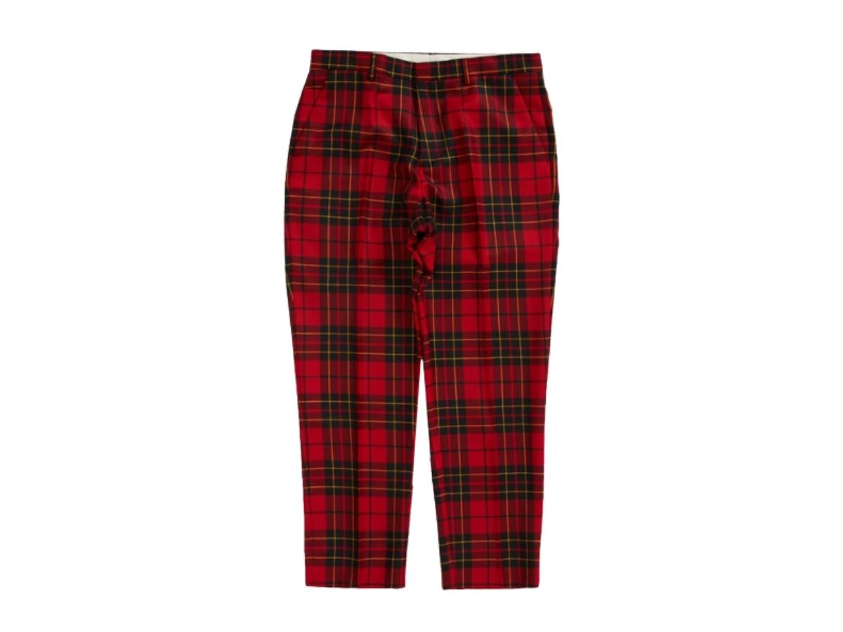 SASOM | apparel Supreme Tartan Wool Suit Red Check the latest price now!