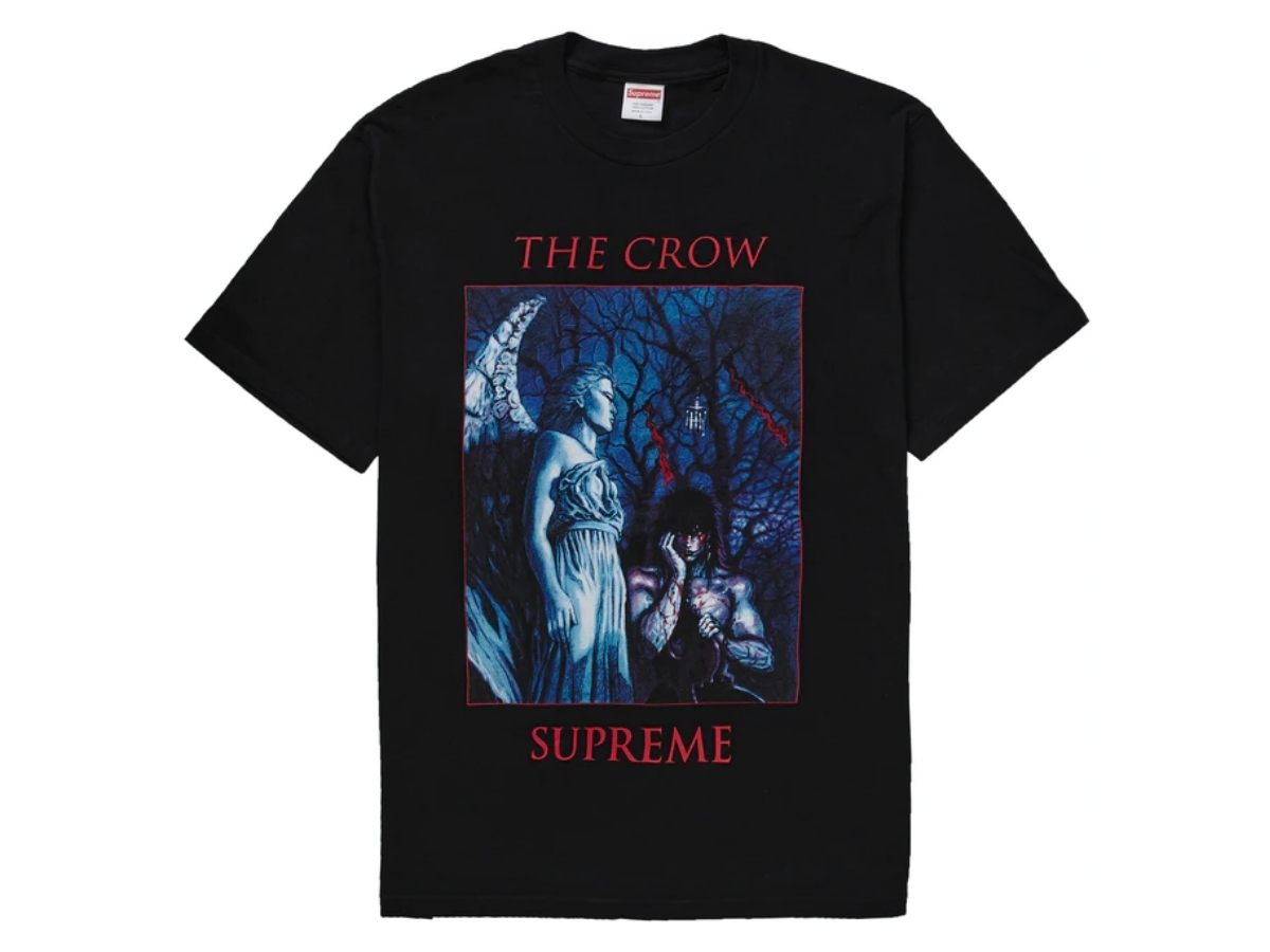 supreme the crow tee