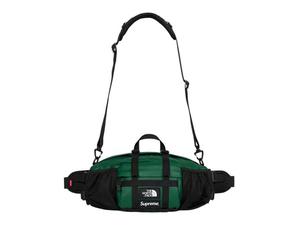 Supreme north face leather mountain waist bag sale