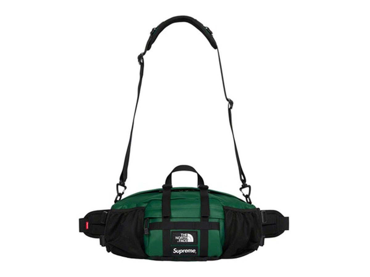 SASOM | bags Supreme The North Face Leather Mountain Waist Bag Dark Green  Check the latest price now!