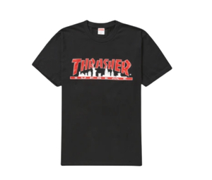 Buy Supreme Thrasher Skyline Tee Black at Sasom – Authentic and Ready to Ship