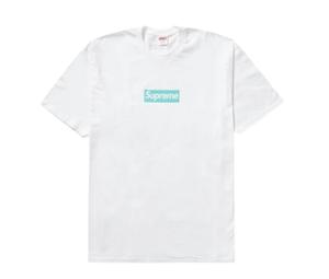 Supreme Tiffany & Co. Box Logo Tee White