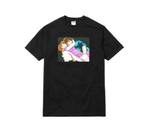 SASOM | apparel Supreme Toshio Maeda Date Tee Black Check the ...