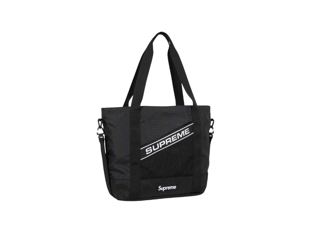 Buy Supreme Tote Bag With X-Pac Black (FW23) | SASOM