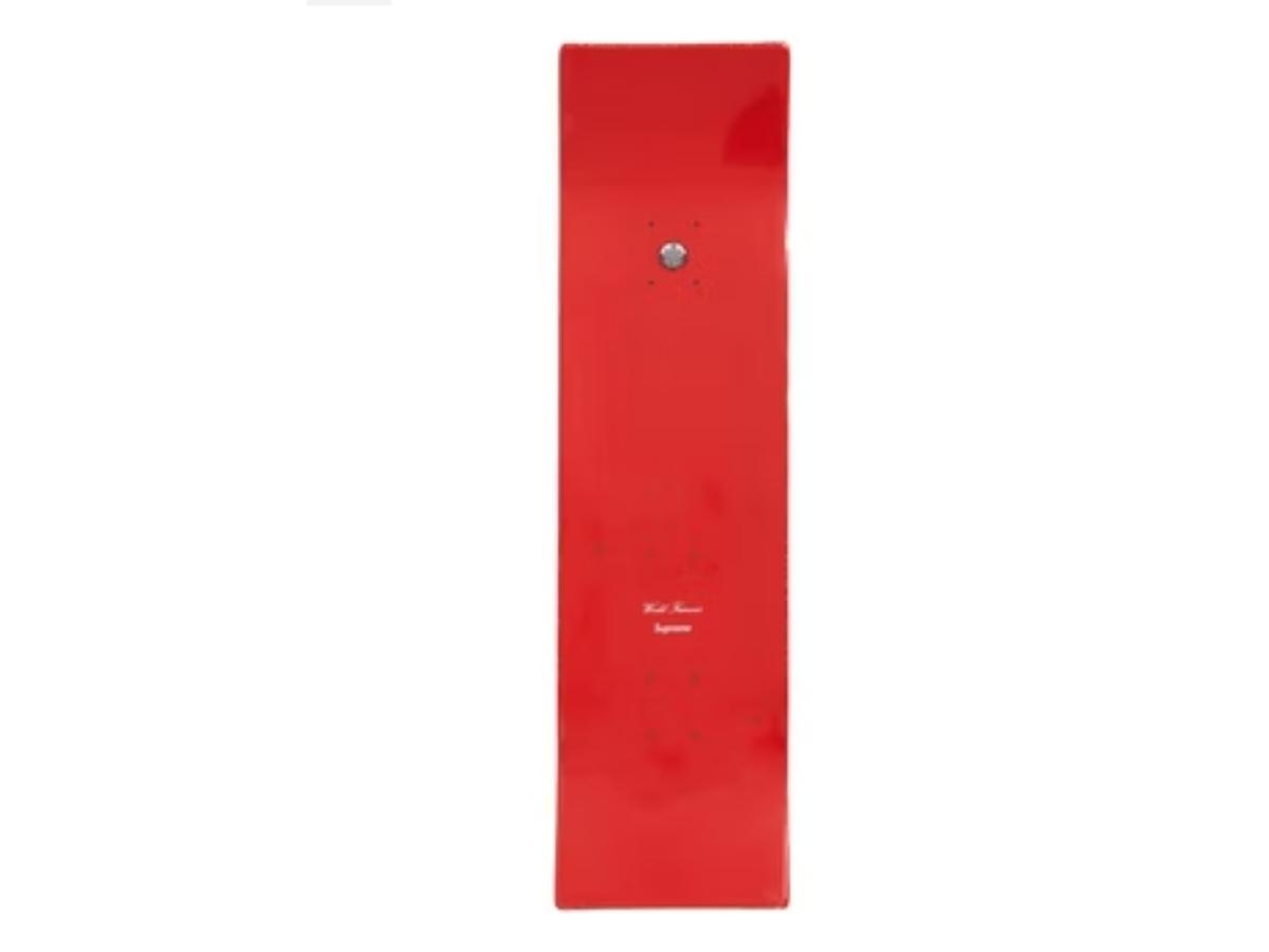 SASOM | accessories Supreme Uncut Box Logo Skateboard Deck Red Check