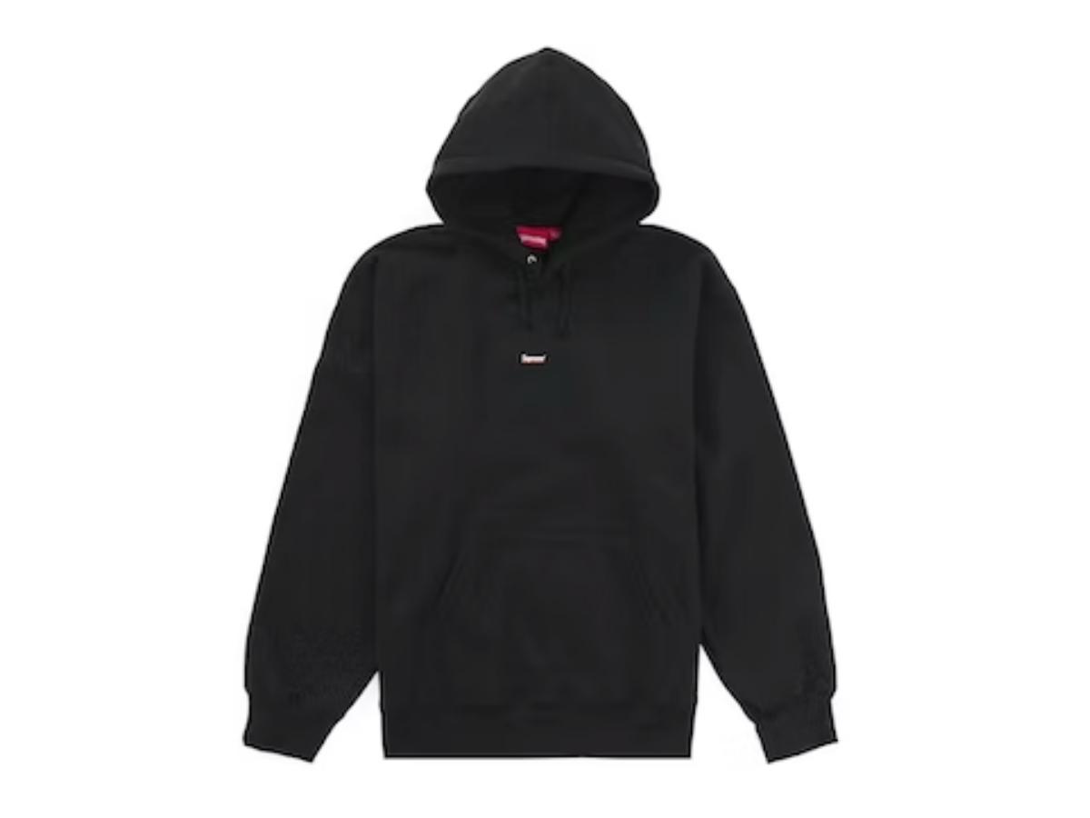 Buy Supreme Underline Hooded Sweatshirt Black | SASOM