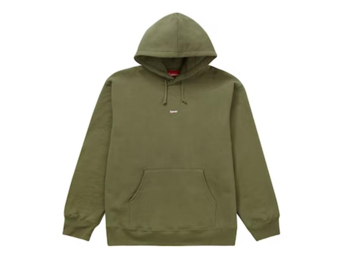 Buy Supreme Underline Hooded Sweatshirt Light Olive | SASOM 