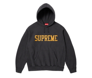 Buy Supreme Varsity Hooded Sweatshirt Black (FW23) at Sasom – Authentic and Ready to Ship