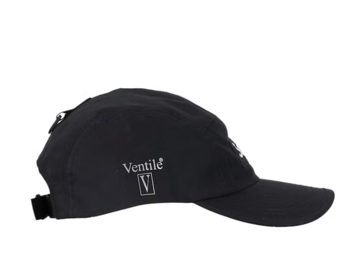 SASOM เครองประดบ Supreme Ventile Camp Cap Black เชคราคาลาสด