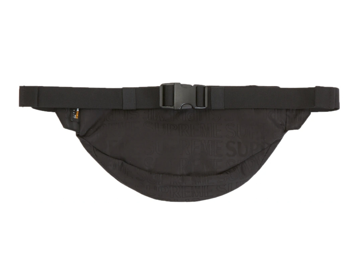 Supreme waist discount bag black ss19