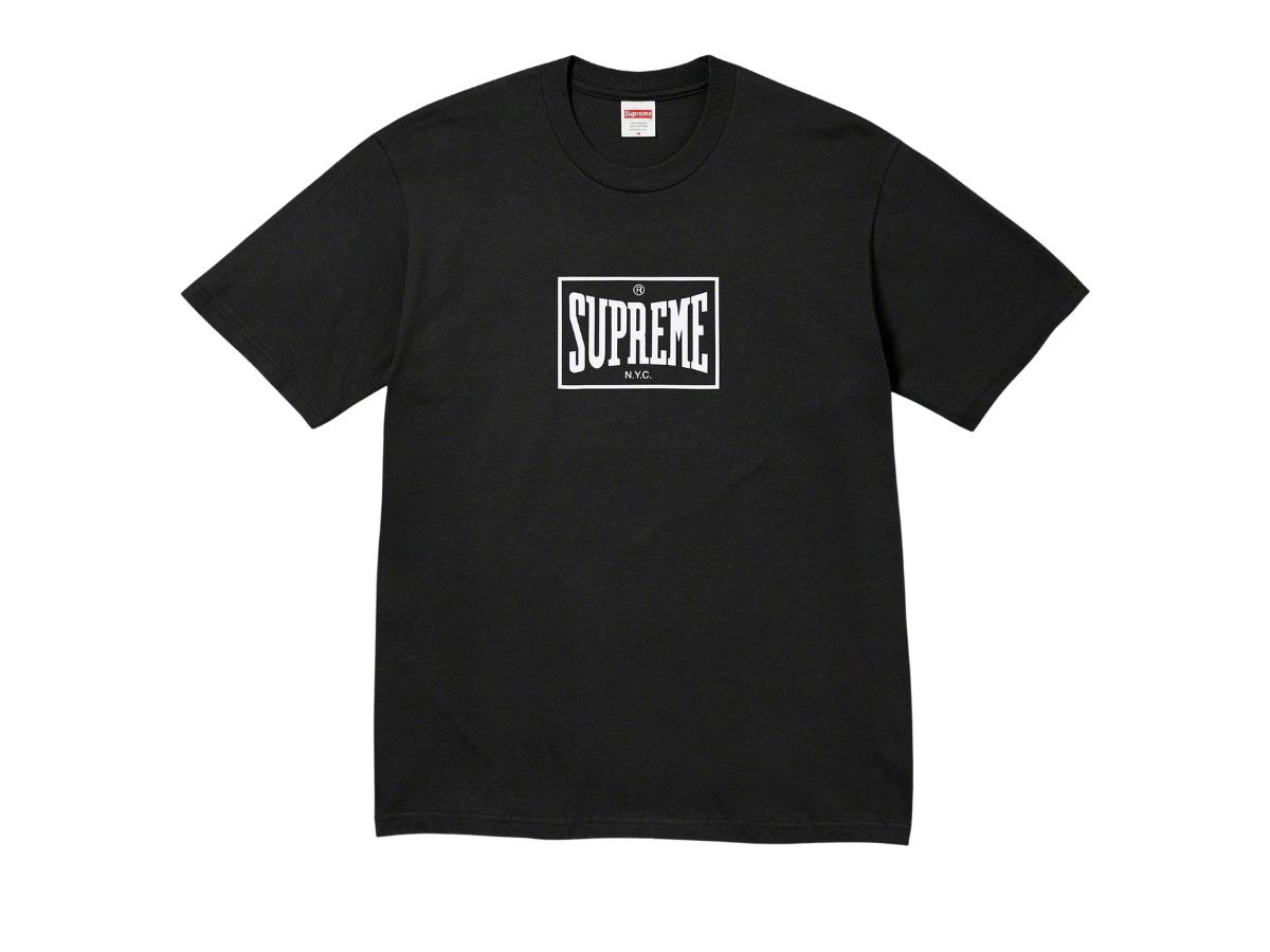 Supreme 23F/W NYC Tee Black \u0026 White - beaconparenting.ie