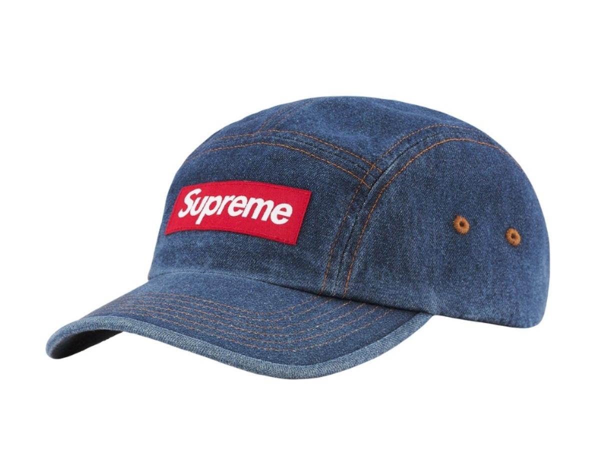 Supreme Washed chino Twill Cap デニム　未開封 Supreme Washed Chino Twill Camp Cap denim FW25 | eBay