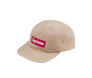 SASOM | accessories Supreme Washed Chino Twill Camp Cap Tan (FW24 