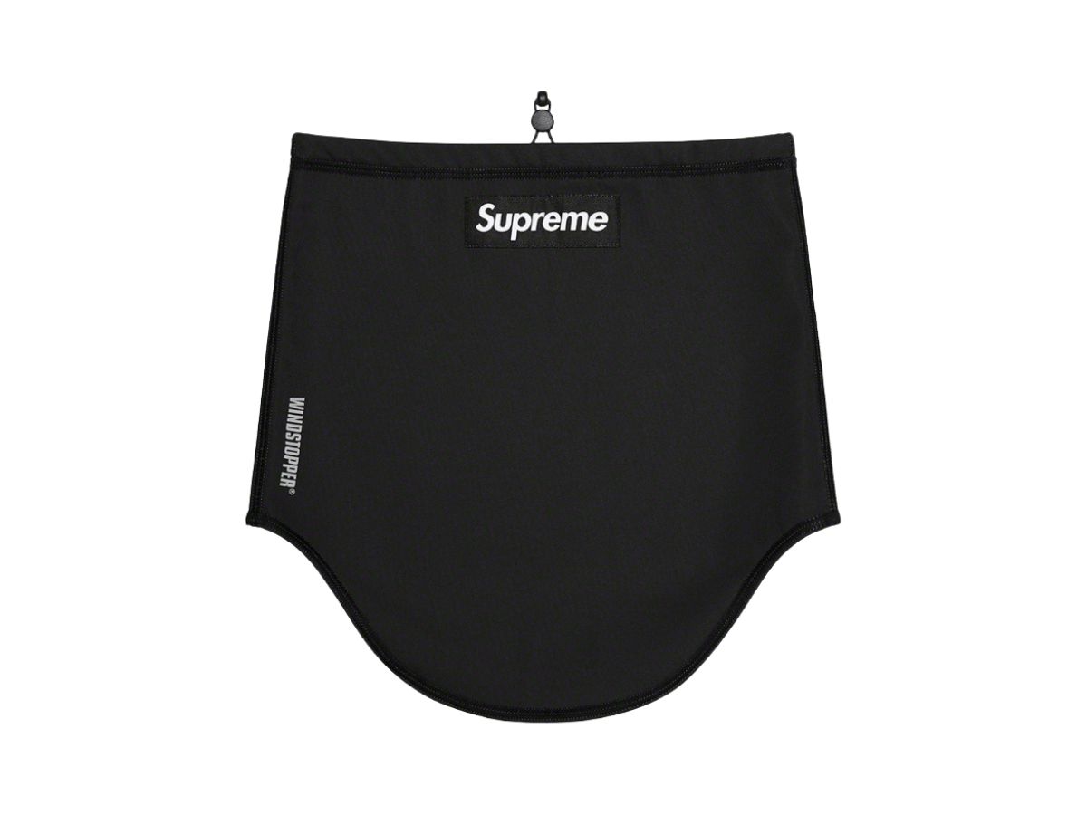 Supreme WINDSTOPPER® Neck Gaiter Black Supreme Windstopper Check Gaiter - Kup w Hypenedz