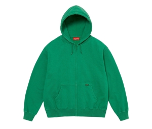 Supreme Small Box Hooded Sweatshirt (FW24) Green Men's