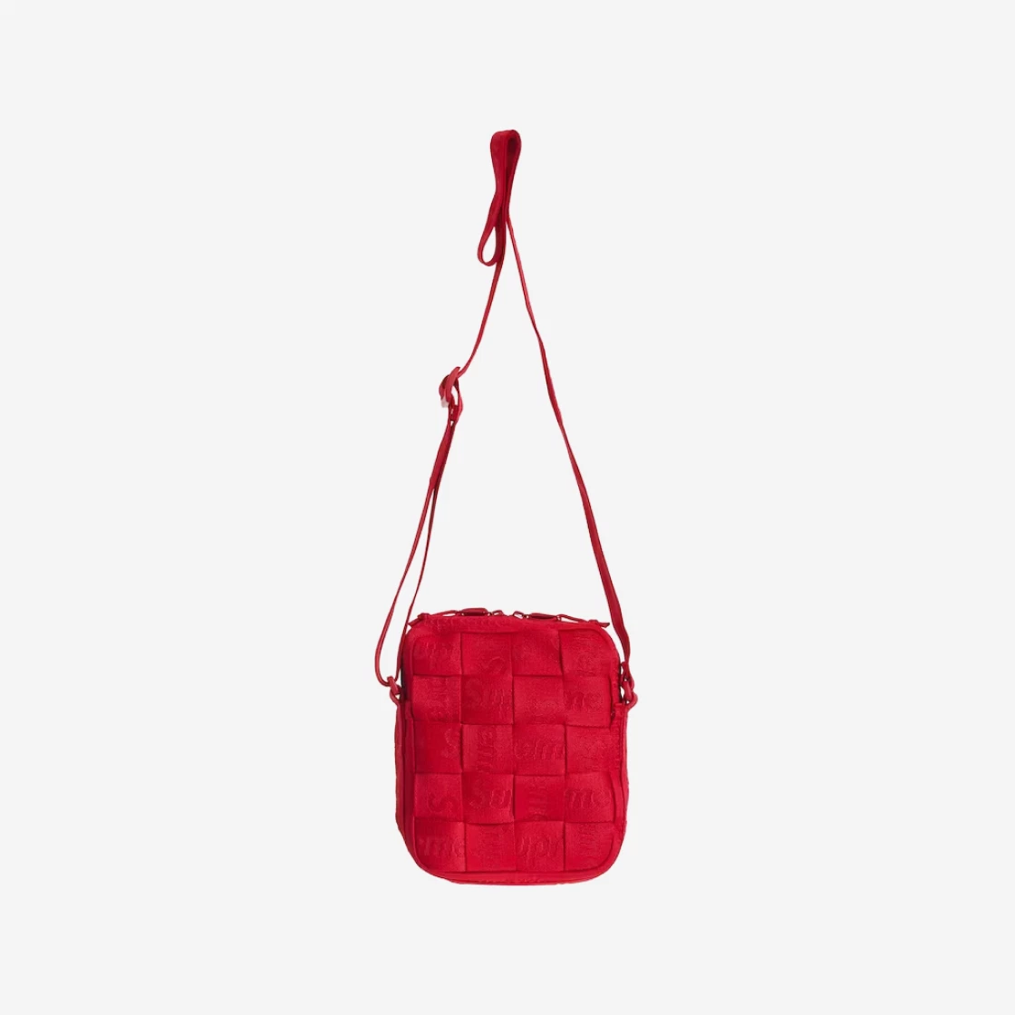 SASOM | กระเป๋า Supreme Woven Shoulder Bag Red - 23SS เช็คราคาล่าสุด