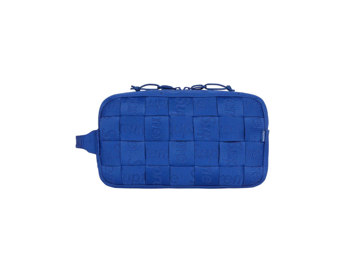 Buy Supreme Woven Utility Bag Royal (SS24) | SASOM