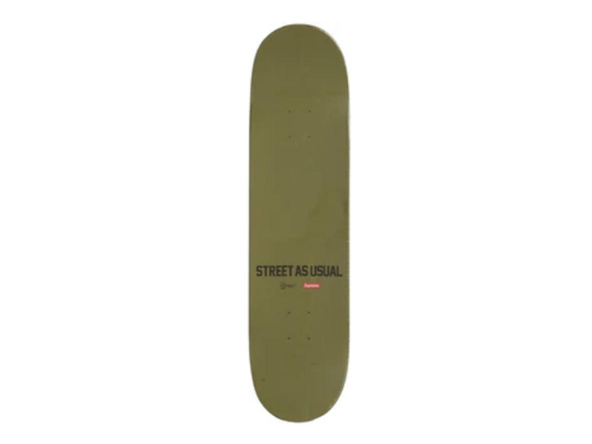 Buy Supreme WTAPS Sic'em! Skateboard Deck Olive | SASOM