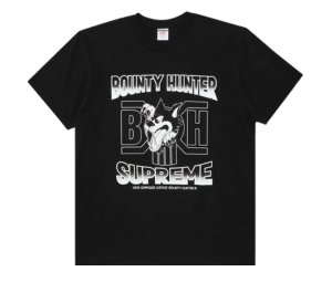 SASOM | เสื้อผ้า Supreme x Bounty Hunter Wolf Tee Black เช็คราคาล่าสุด