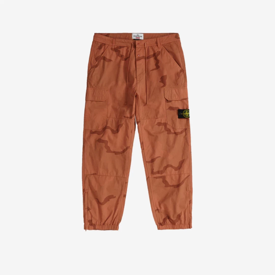 SASOM | apparel Supreme x Stone Island Camo Cargo Pants Coral