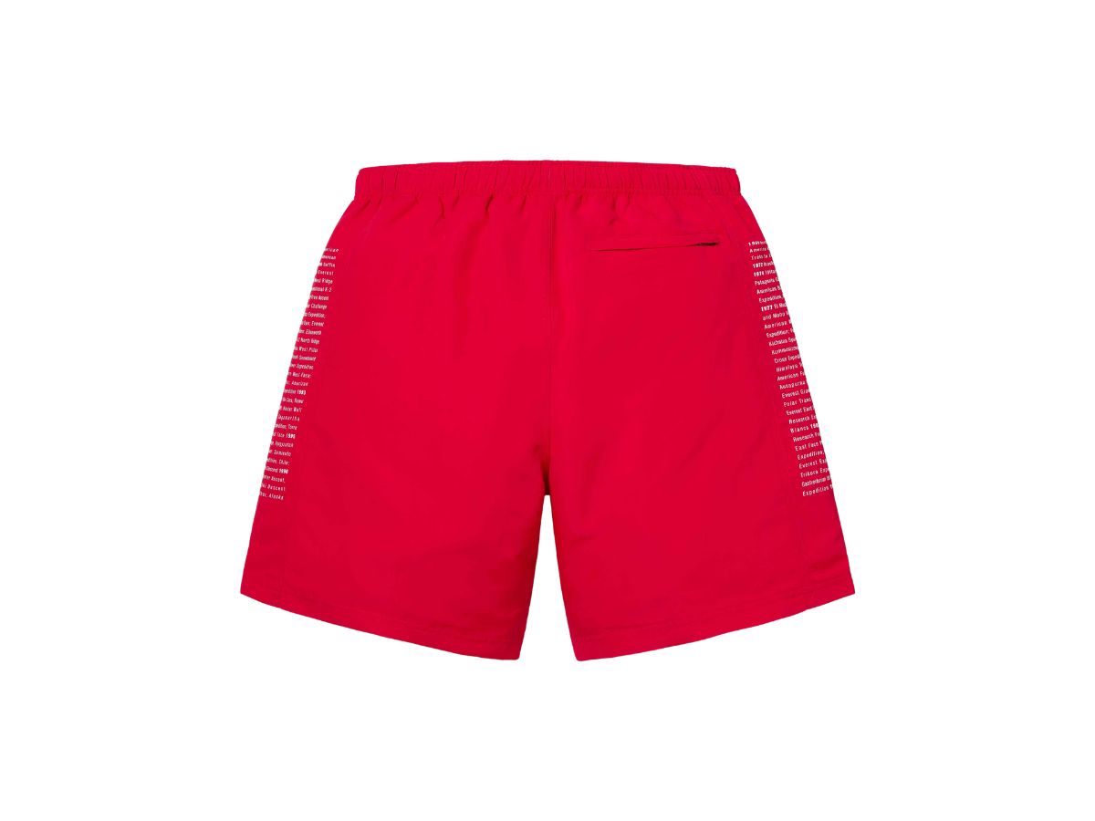 Supreme X The North Face Nylon Short Red (SS24) | ของแท้