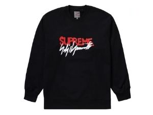 SASOM | เสื้อผ้า Supreme Yohji Yamamoto Crewneck Black เช็คราคาล่าสุด