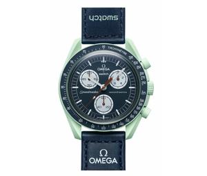 Swatch x Omega Bioceramic Moonswatch Mission to Earth SO33G100