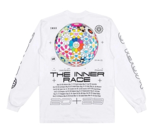 Takashi Murakami +44 World Tour L/S T-shirt White