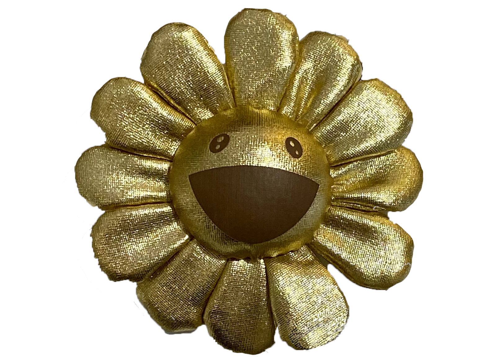 Takashi Murakami ComplexCon Flower Plush Pin Gold | ของแท้