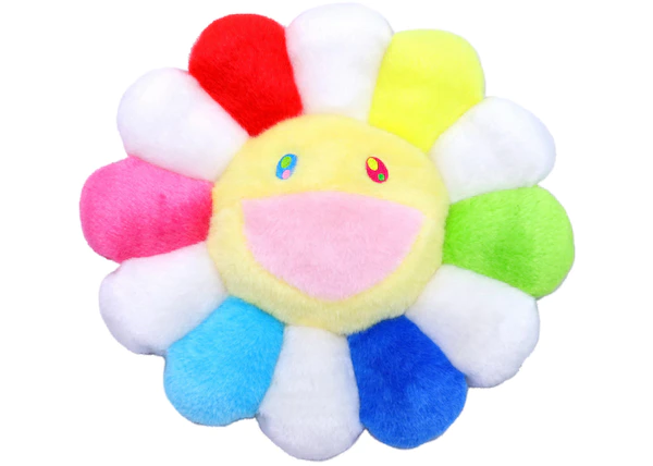 Buy Takashi Murakami Flower Plush 30CM Rainbow/White/Yellow at Sasom – Authentic and Ready to Ship