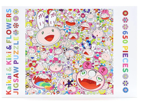 SASOM | collectibles Takashi Murakami Kaikai & Kiki & FLOWERS Jigsaw Puzzle  (650 Pieces) Check the latest price now!