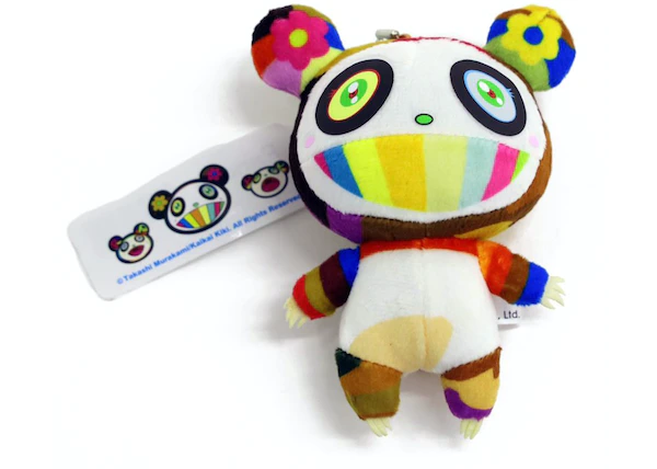 Buy Takashi Murakami Mini Panda Plush Keychain Multi at Sasom – Authentic and Ready to Ship