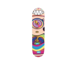 Takashi Murakami X Complexcon Dobtopus Skateboard Deck Rainbow-Eye Tone