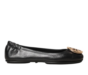 Buy Tory Burch Balle Flat Black (Women's) at Sasom – Authentic and Ready to Ship