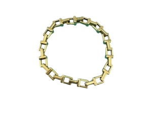 Buy Tiffany & Co. Wide T Link Bracelet Yellow Gold at Sasom – Authentic and Ready to Ship