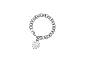 Buy Tiffany & Co. Medium Heart Tag Bracelet Silver at Sasom – Authentic and Ready to Ship