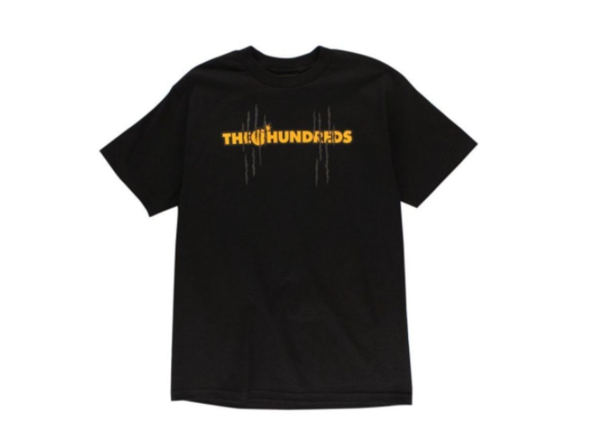SASOM | apparel THE HUNDREDS Garfield Scratch T-Shirt Black Check