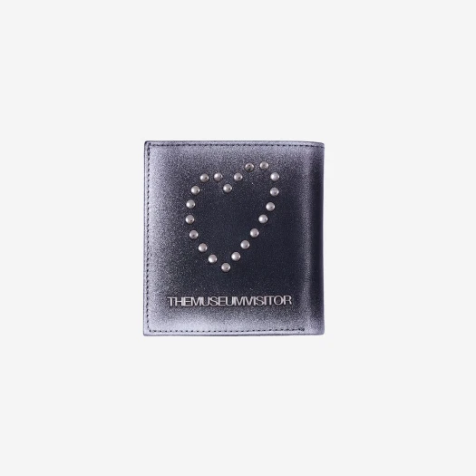 Buy The Museum Visitor Heart Stud Spray Wallet Black at Sasom – Authentic and Ready to Ship