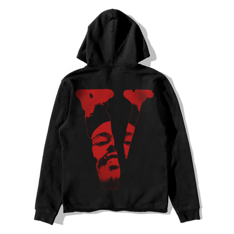 The Weeknd × Vlone Pullover Hood White ① | www.fleettracktz.com