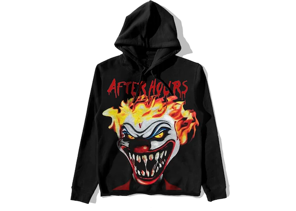 The Weeknd x Vlone After Hours Blood Drip Pullover Hood Black
